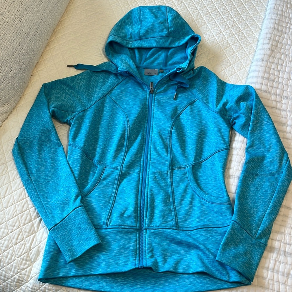 Athleta Full Zip Hooded Jacket